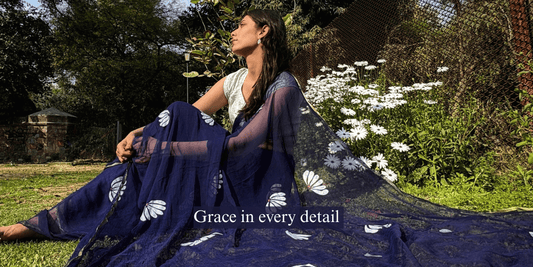 These Hand-Painted Saree Designs Are Giving Major Ethnic Goals!